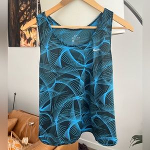 Nike Dri-Fit Running Tank w/Zipper Pocket